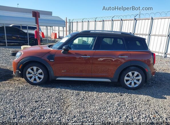 WMZYV5C34J3E04462 2018 MINI COUNTRYMAN Orange Панорамний вид салону 360°