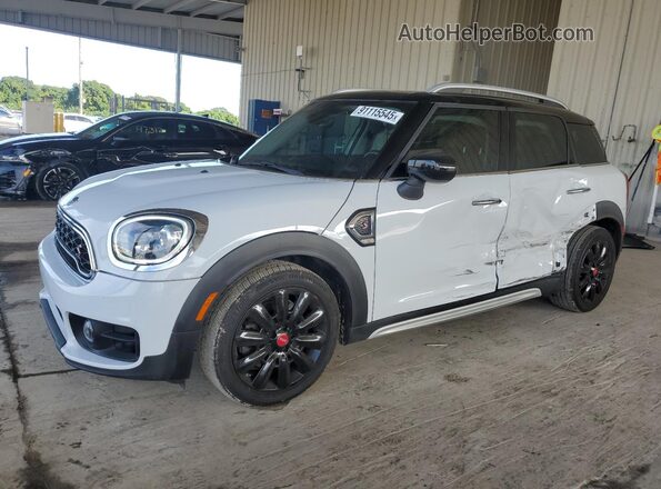 WMZYW7C04L3M20594 2020 MINI COOPER Белый Передняя левая четверть