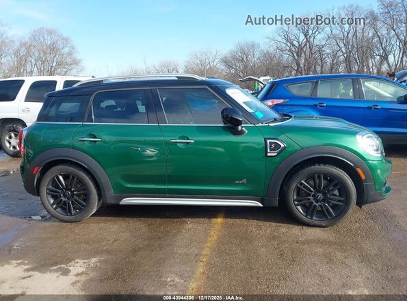 WMZYX1C09L3M10380 2020 MINI COUNTRYMAN Зеленый Вид задней части салона