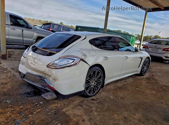 WP0AA2A71GL000476 2016 PORSCHE PANAMERA Белый Задняя правая четверть