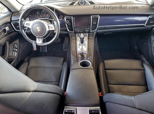 WP0AA2A71GL000476 2016 PORSCHE PANAMERA Белый Вид панели приборов