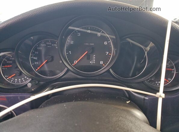 WP0AA2A71GL000476 2016 PORSCHE PANAMERA Белый Вид щитка приборов