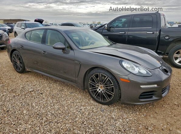 WP0AA2A73GL001628 2016 PORSCHE PANAMERA Угольный Передняя правая четверть