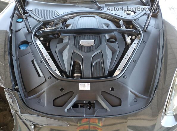 WP0AA2A73LL101528 2020 PORSCHE PANAMERA Черный Вид задней части салона