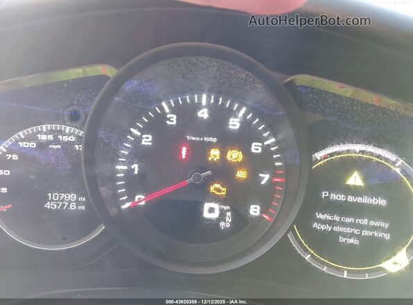WP0AA2A74LL101831 2020 PORSCHE PANAMERA Красный Вид задних сидений