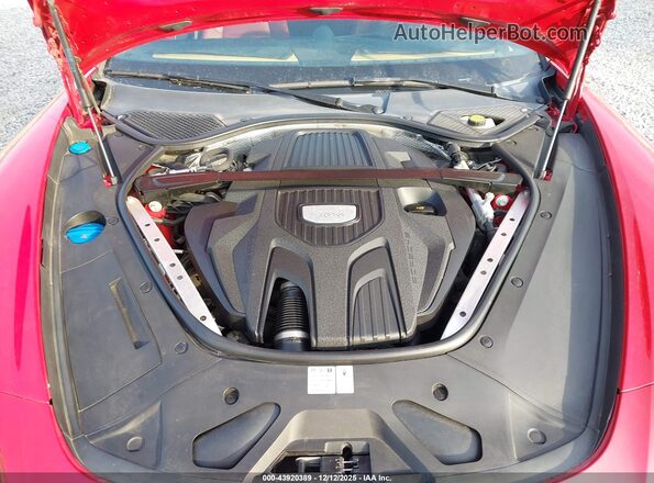WP0AA2A74LL101831 2020 PORSCHE PANAMERA Красный Вид сзади