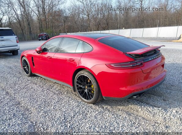 WP0AA2A74LL101831 2020 PORSCHE PANAMERA Красный Задняя левая четверть