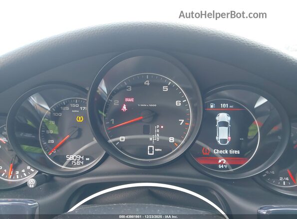 WP0AA2A75GL005163 2016 PORSCHE PANAMERA Черный Вид задних сидений