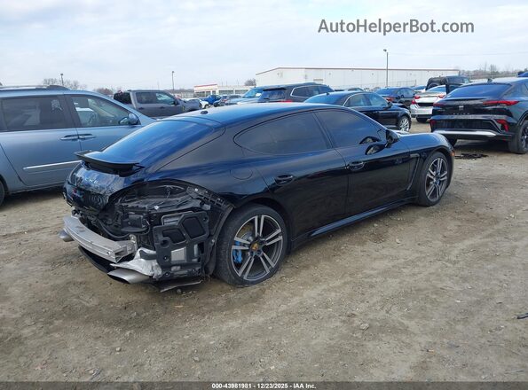 WP0AA2A75GL005163 2016 PORSCHE PANAMERA Черный Задняя правая четверть