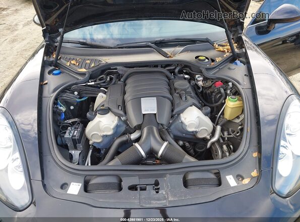 WP0AA2A75GL005163 2016 PORSCHE PANAMERA Черный Вид сзади