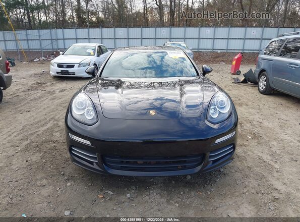 WP0AA2A75GL005163 2016 PORSCHE PANAMERA Черный Вид задней части салона