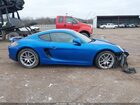 2016 Porsche Cayman Black Edition Синий vin: WP0AA2A87GK170064