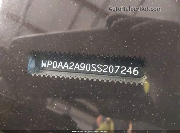WP0AA2A90SS207246 2025 PORSCHE 911 Серый Вид панели приборов