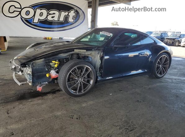 WP0AA2A91MS206545 2021 PORSCHE 911 Blue Przód lewy