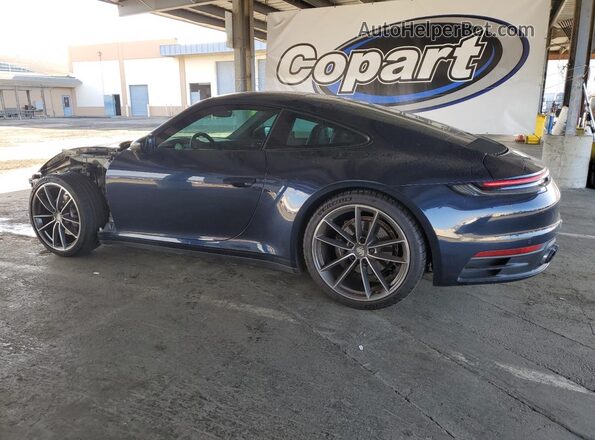 WP0AA2A91MS206545 2021 PORSCHE 911 Blue Tył lewy