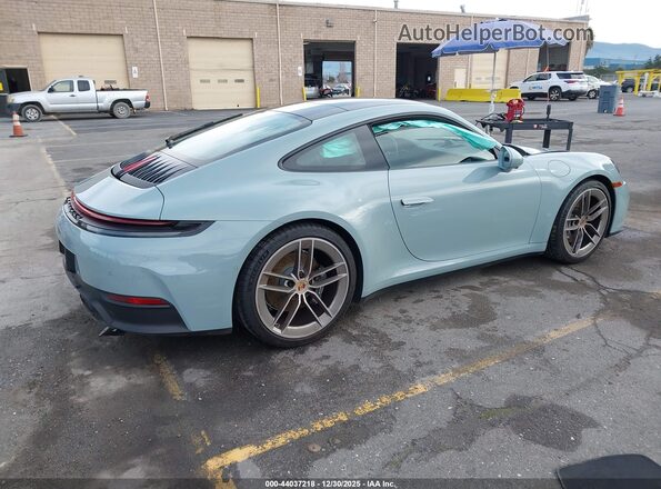 WP0AA2A92SS206521 2025 PORSCHE 911 Бирюзовый Задняя правая четверть
