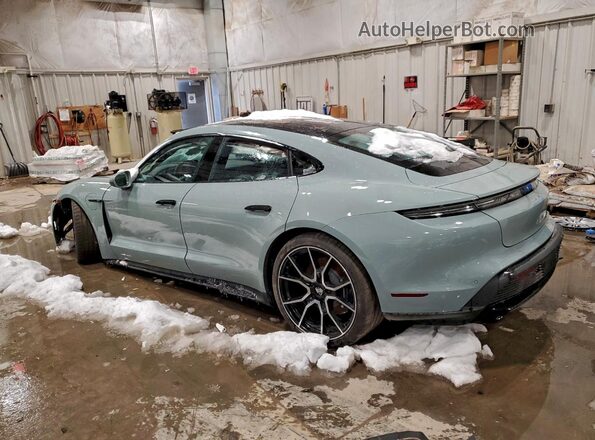 WP0AA2Y11SSA08693 2025 PORSCHE TAYCAN Синий Задняя левая четверть