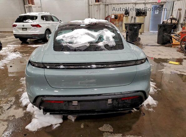 WP0AA2Y11SSA08693 2025 PORSCHE TAYCAN Синий Вид сзади