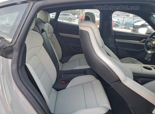 WP0AA2Y12NSA11834 2022 PORSCHE TAYCAN Серебряный Вид задних сидений