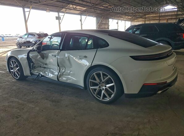 WP0AA2YA2SL002747 2025 PORSCHE PANAMERA White უკანა მარცხენა