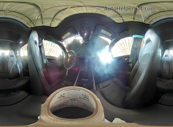 WP0AA2YA2SL002747 2025 PORSCHE PANAMERA White VIN კოდის სტიკერის ხედი