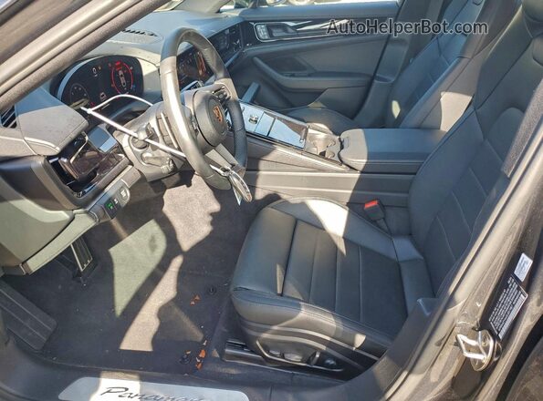 WP0AA2YA6SL001987 2025 PORSCHE PANAMERA Черный Вид салона спереди