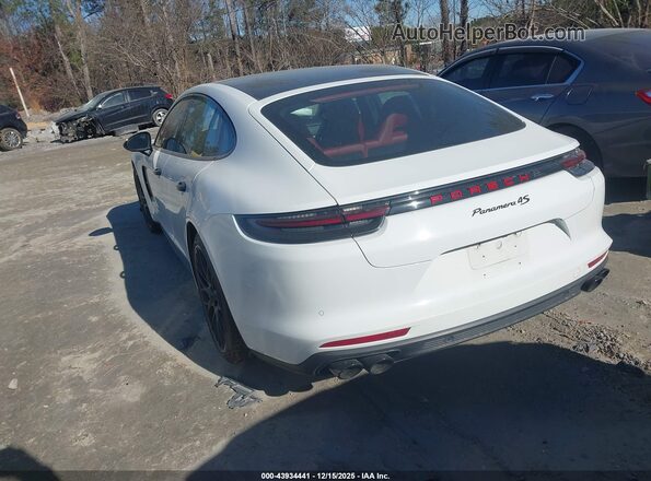 WP0AB2A76JL135151 2018 PORSCHE PANAMERA Белый Задняя левая четверть