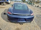 2019 Porsche Cayman S Синий vin: WP0AB2A80KS278273