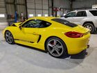 2016 Porsche Cayman S Желтый vin: WP0AB2A81GK185768