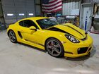 2016 Porsche Cayman S Желтый vin: WP0AB2A81GK185768