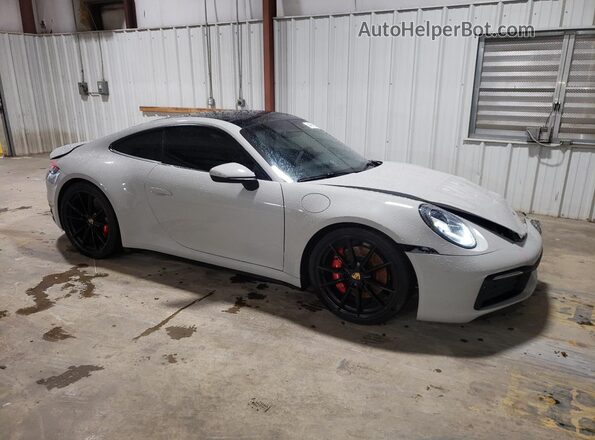 WP0AB2A95LS227099 2020 PORSCHE 911 Gray Przód prawy