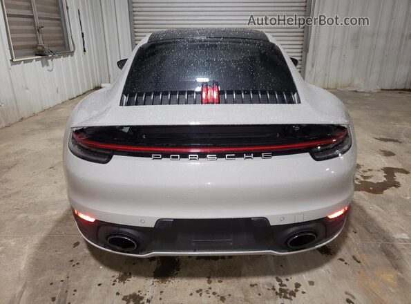WP0AB2A95LS227099 2020 PORSCHE 911 Gray Widok z tyłu
