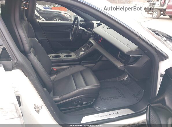 WP0AB2Y12LSA50093 2020 PORSCHE TAYCAN Белый Вид салона спереди