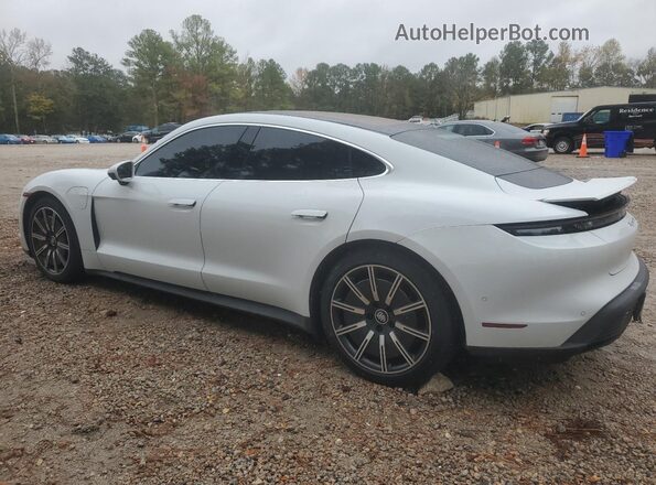WP0AB2Y14LSA51780 2020 PORSCHE TAYCAN Белый Задняя левая четверть