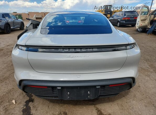 WP0AB2Y14SSA41197 2025 PORSCHE TAYCAN Gray Вид ззаду