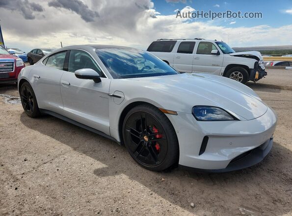 WP0AB2Y14SSA41197 2025 PORSCHE TAYCAN Gray Передня права чверть