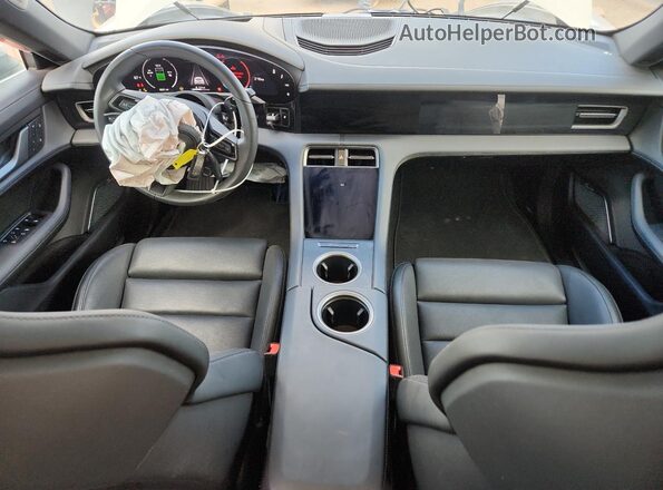 WP0AB2Y14SSA41197 2025 PORSCHE TAYCAN Gray Вид панелі приладів