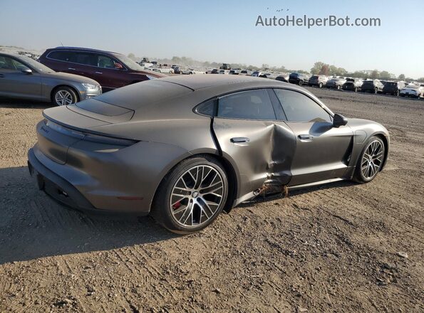 WP0AB2Y15MSA41339 2021 PORSCHE TAYCAN Серый Задняя правая четверть