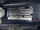 2021 Porsche Taycan Turbo S Черный vin: WP0AC2Y16MSA62441