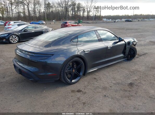 WP0AC2Y16MSA62441 2021 PORSCHE TAYCAN Черный Задняя правая четверть