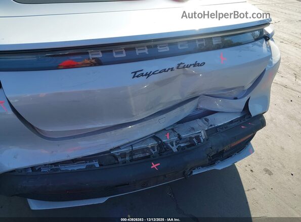 WP0AC2Y16NSA54499 2022 PORSCHE TAYCAN Серый Вид спереди