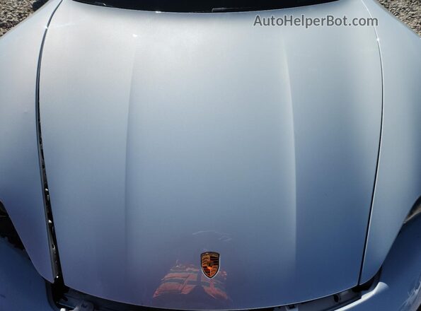 WP0AC2Y19PSA52054 2023 PORSCHE TAYCAN Серебряный Вид задней части салона