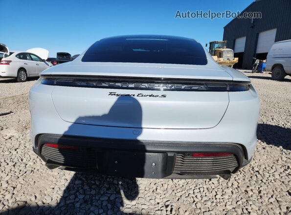 WP0AC2Y19PSA52054 2023 PORSCHE TAYCAN Серебряный Вид сзади