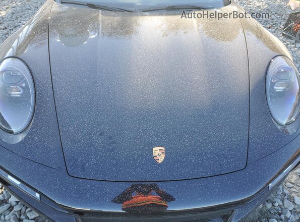 WP0AD2A98SS265323 2025 PORSCHE 911 Черный Вид задней части салона