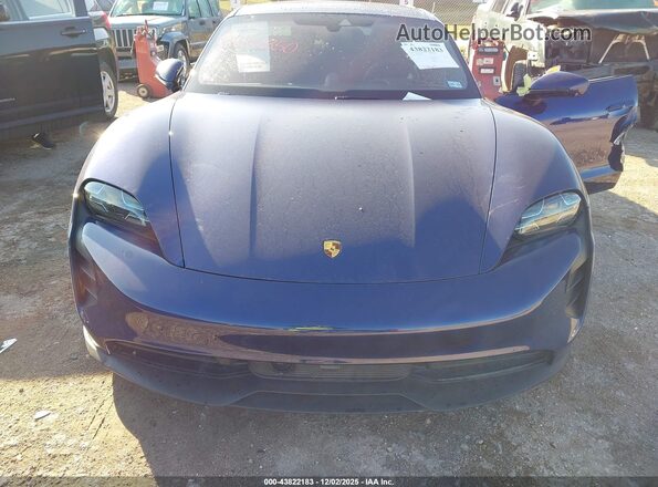 WP0AD2Y14PSA48460 2023 PORSCHE TAYCAN Синий Вид сзади