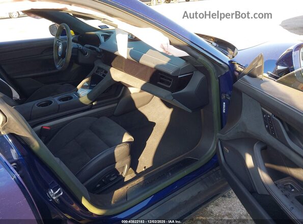 WP0AD2Y14PSA48460 2023 PORSCHE TAYCAN Синий Вид салона спереди