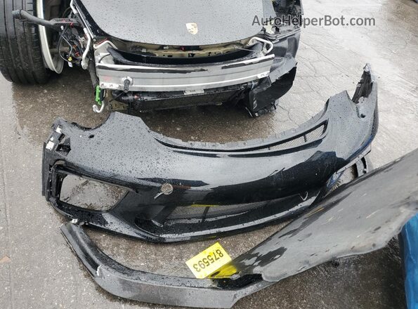WP0AF2A98KS164891 2019 PORSCHE 911 Black ძრავის განყოფილების ხედი