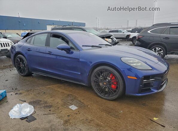 WP0AG2YA8SL070405 2025 PORSCHE PANAMERA Blue Delantero derecho