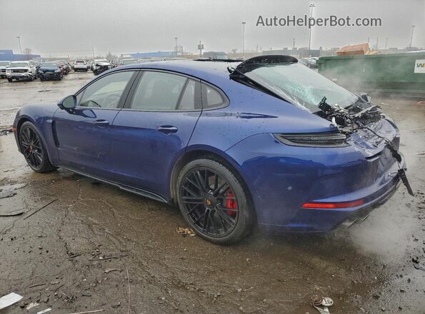 WP0AG2YA8SL070405 2025 PORSCHE PANAMERA Blue Trasero izquierdo