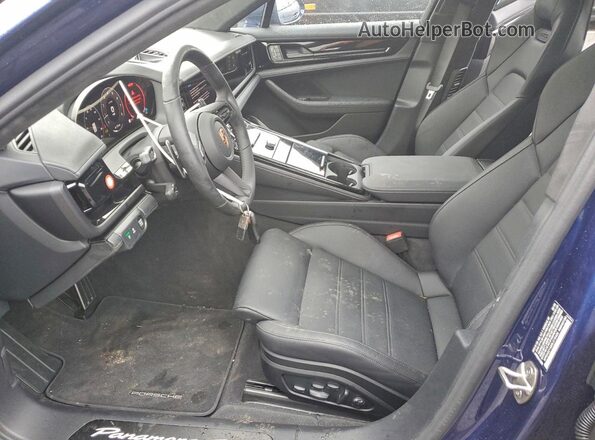 WP0AG2YA8SL070405 2025 PORSCHE PANAMERA Blue Vista interior delantera